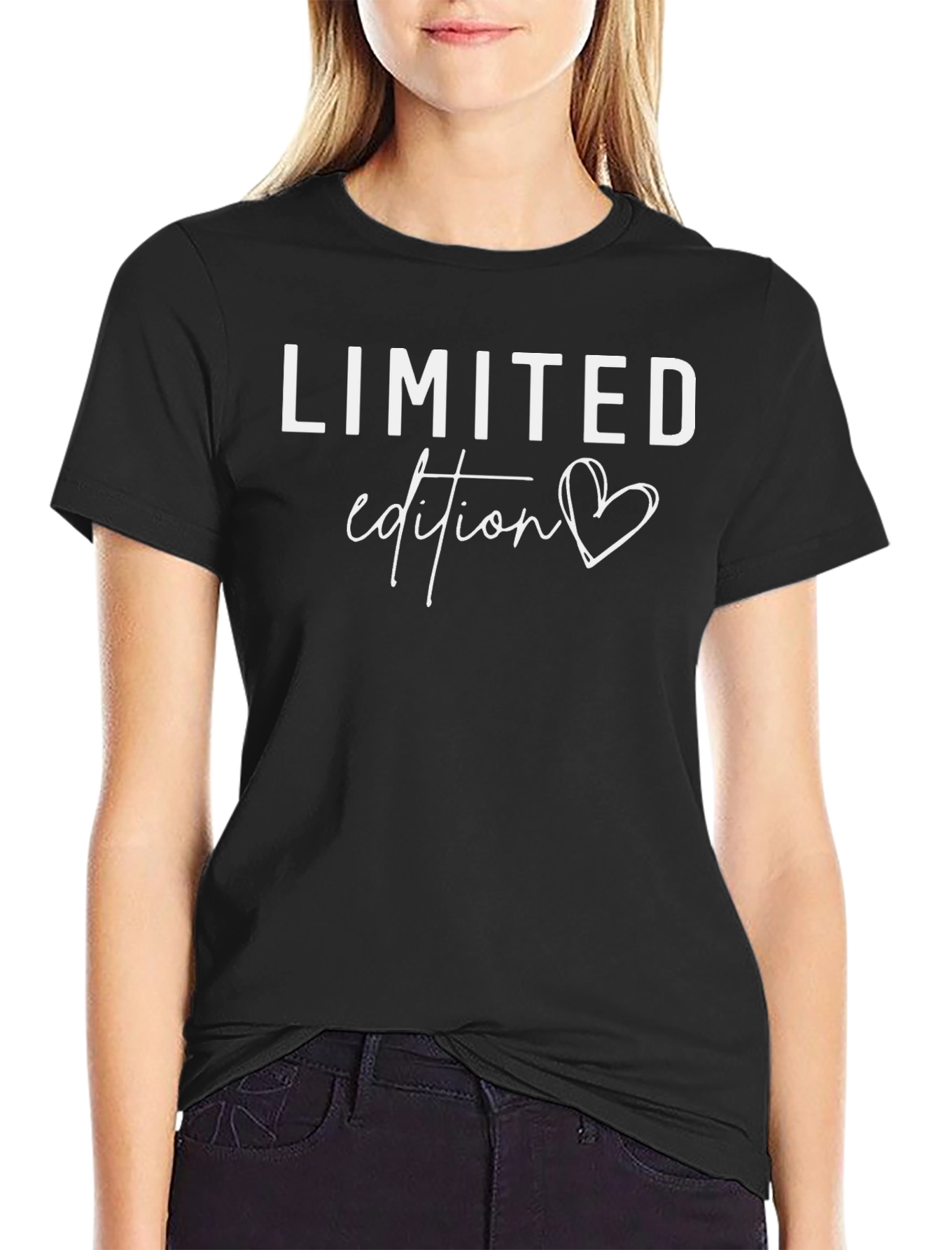 Limited Edition Heart Tee - Black