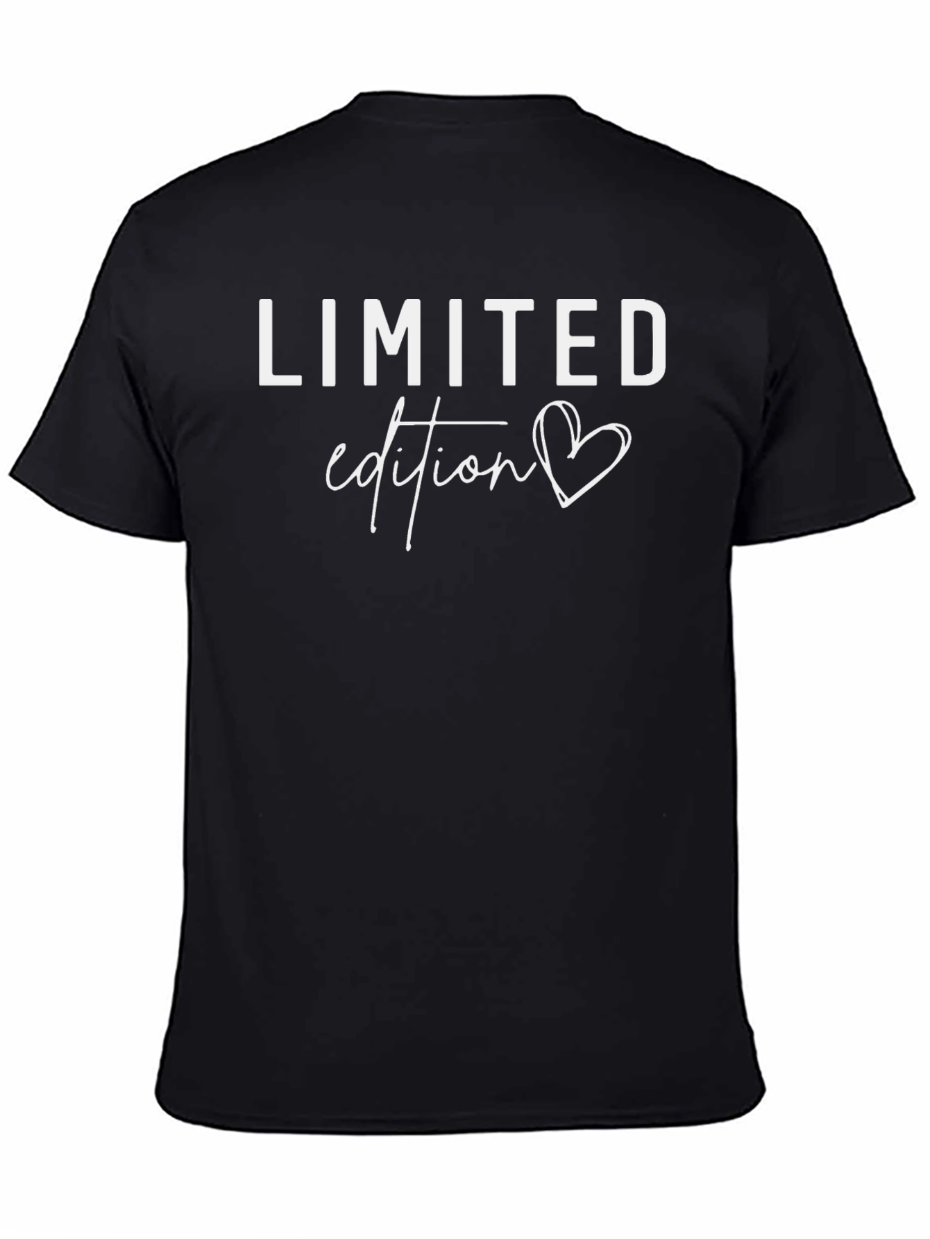 Limited Edition Heart Tee - Black