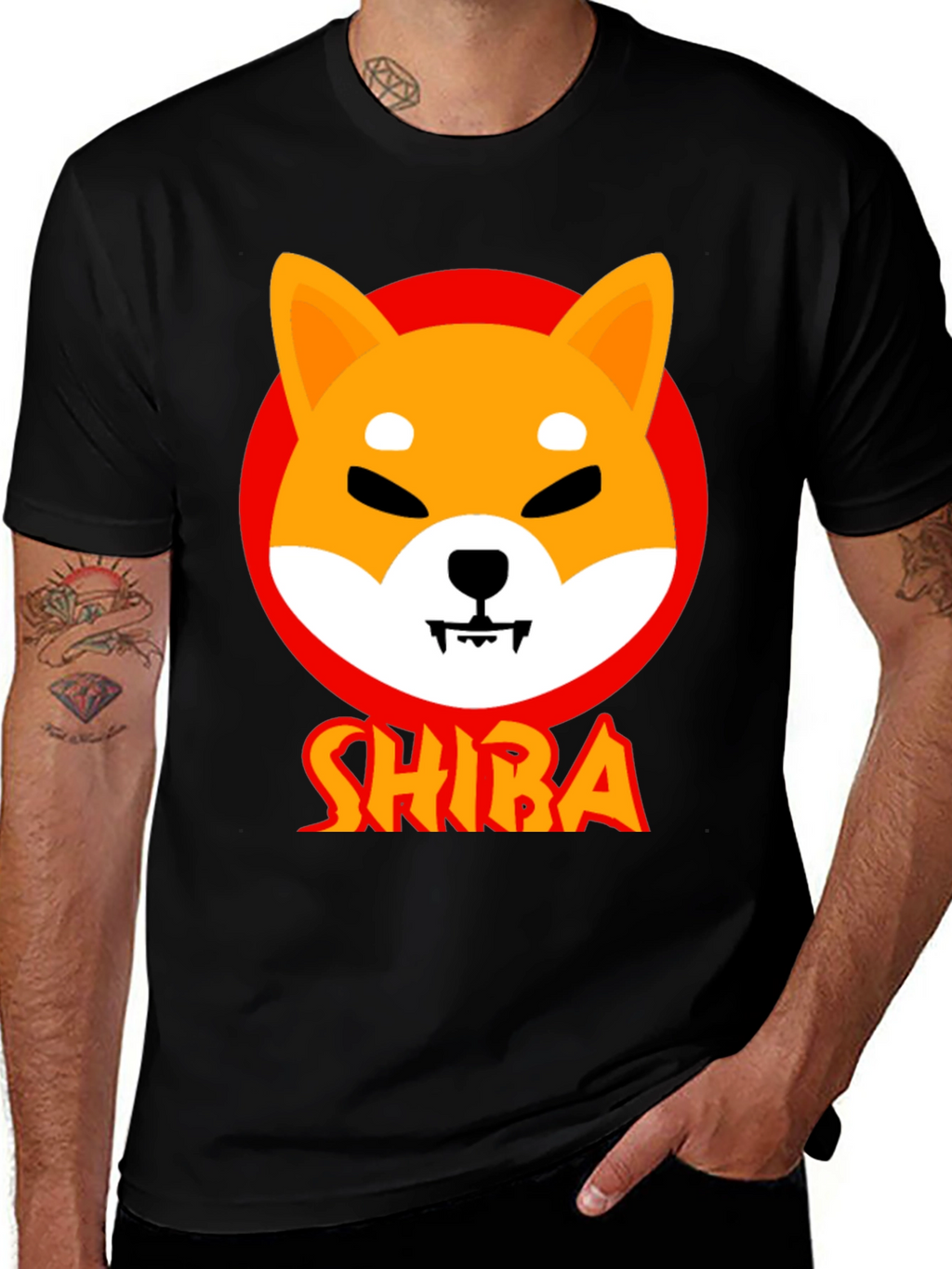 Shiba Inu Graphic Tee - Crypto Doge Meme T-Shirt