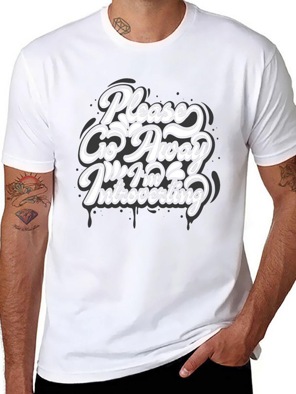 Introvert Mode On: Graphic Tee