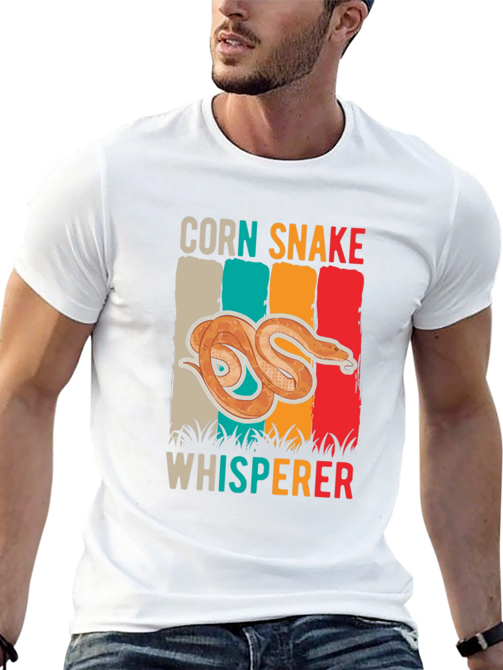 Corn Snake Whisperer Graphic Tee