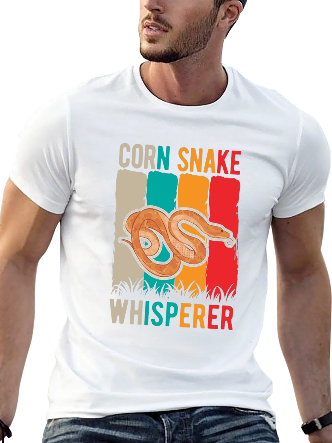 Corn Snake Whisperer Graphic Tee