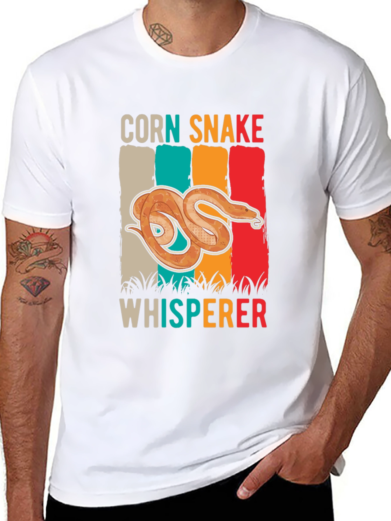 Corn Snake Whisperer Graphic Tee
