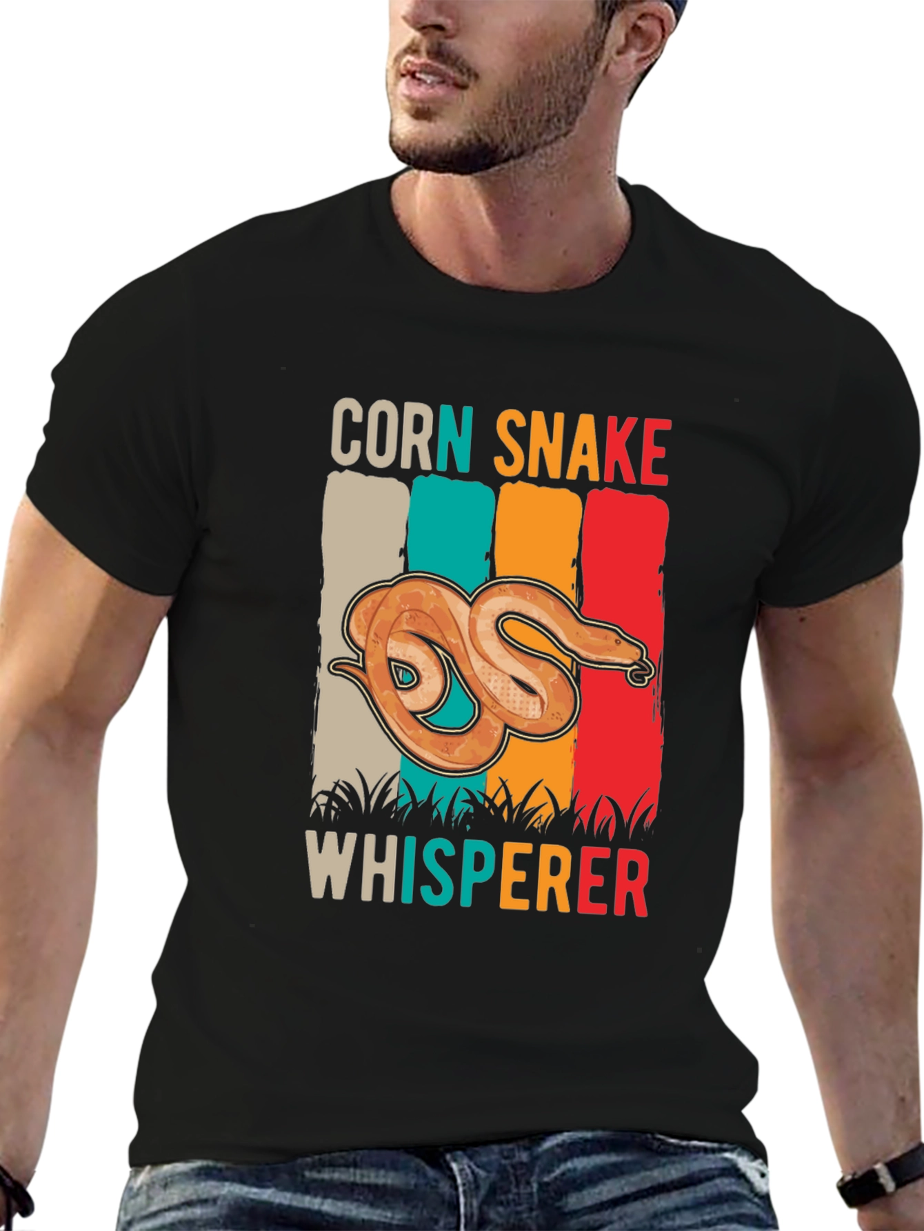 Corn Snake Whisperer Graphic Tee