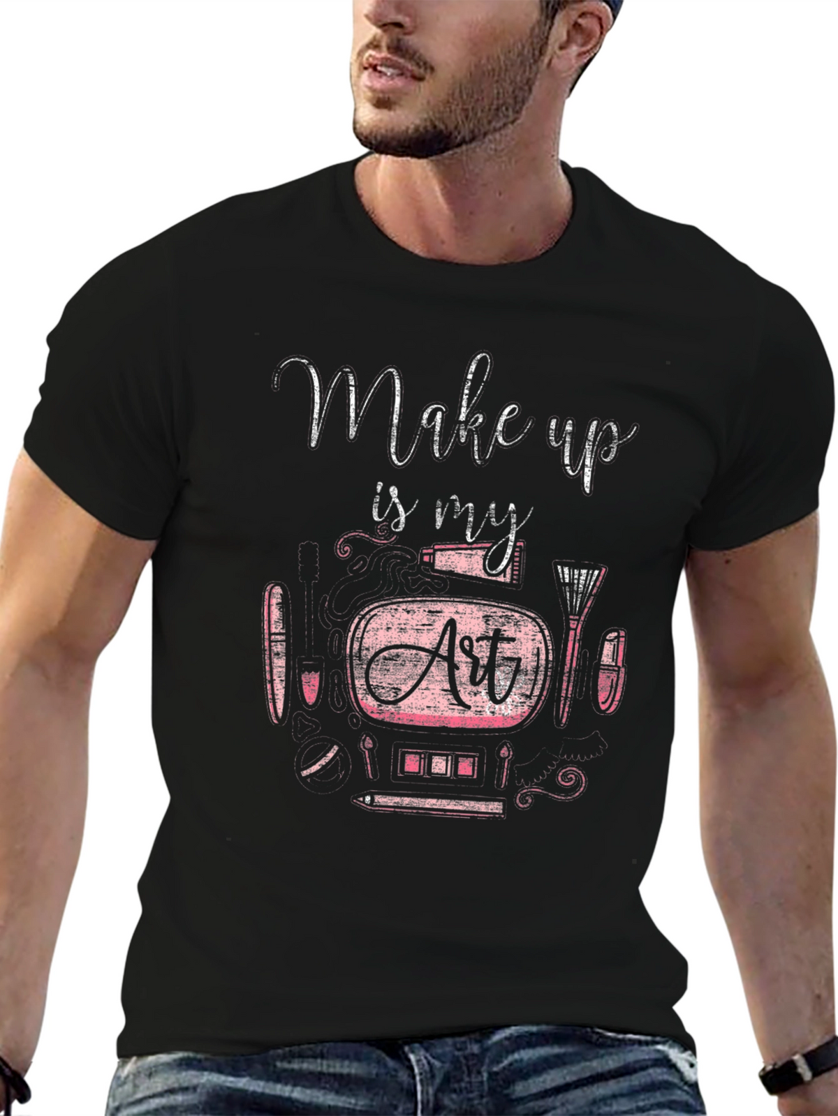 Makeup Is My Art T-Shirt - Unisex Crew Neck Tee