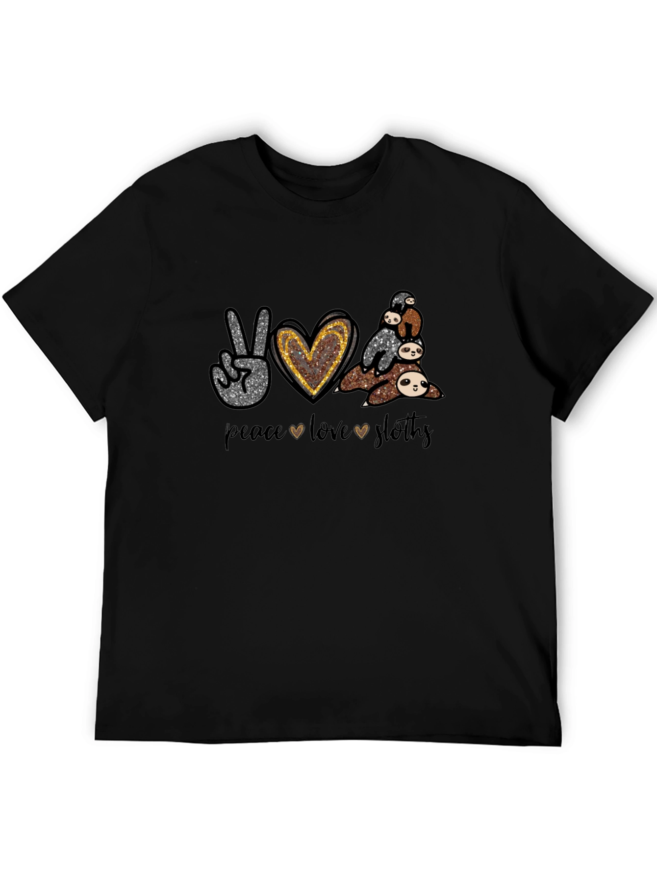 Peace Love Slothy Graphic Tee
