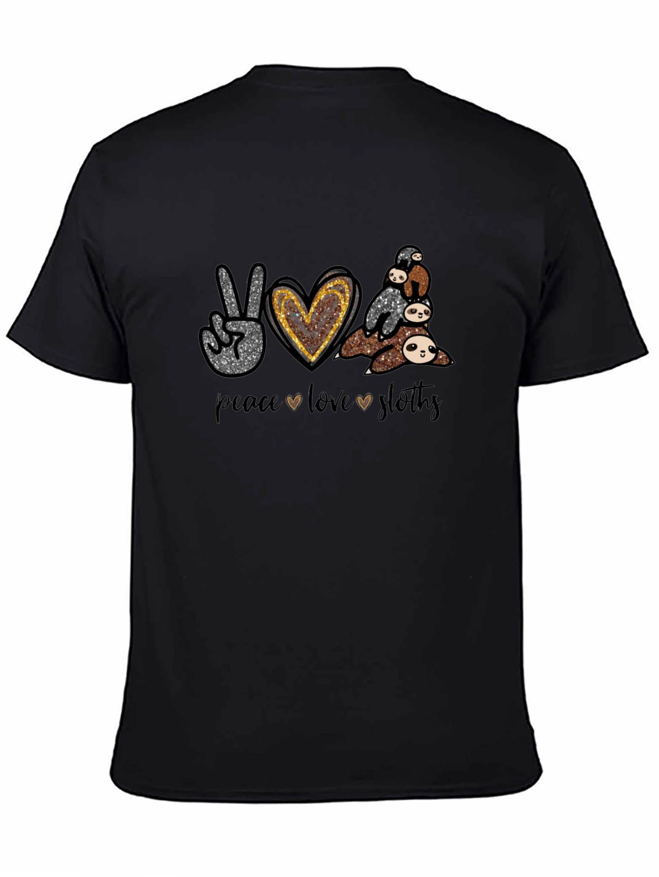 Peace Love Slothy Graphic Tee