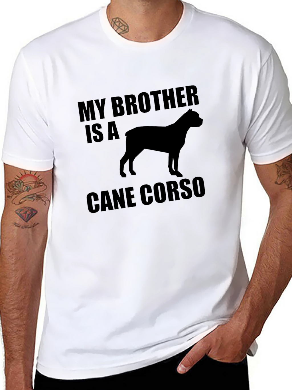 Cane Corso Brother Graphic T-Shirt