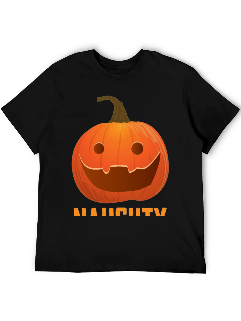 Pumpkin Naughty Halloween Graphic Tee