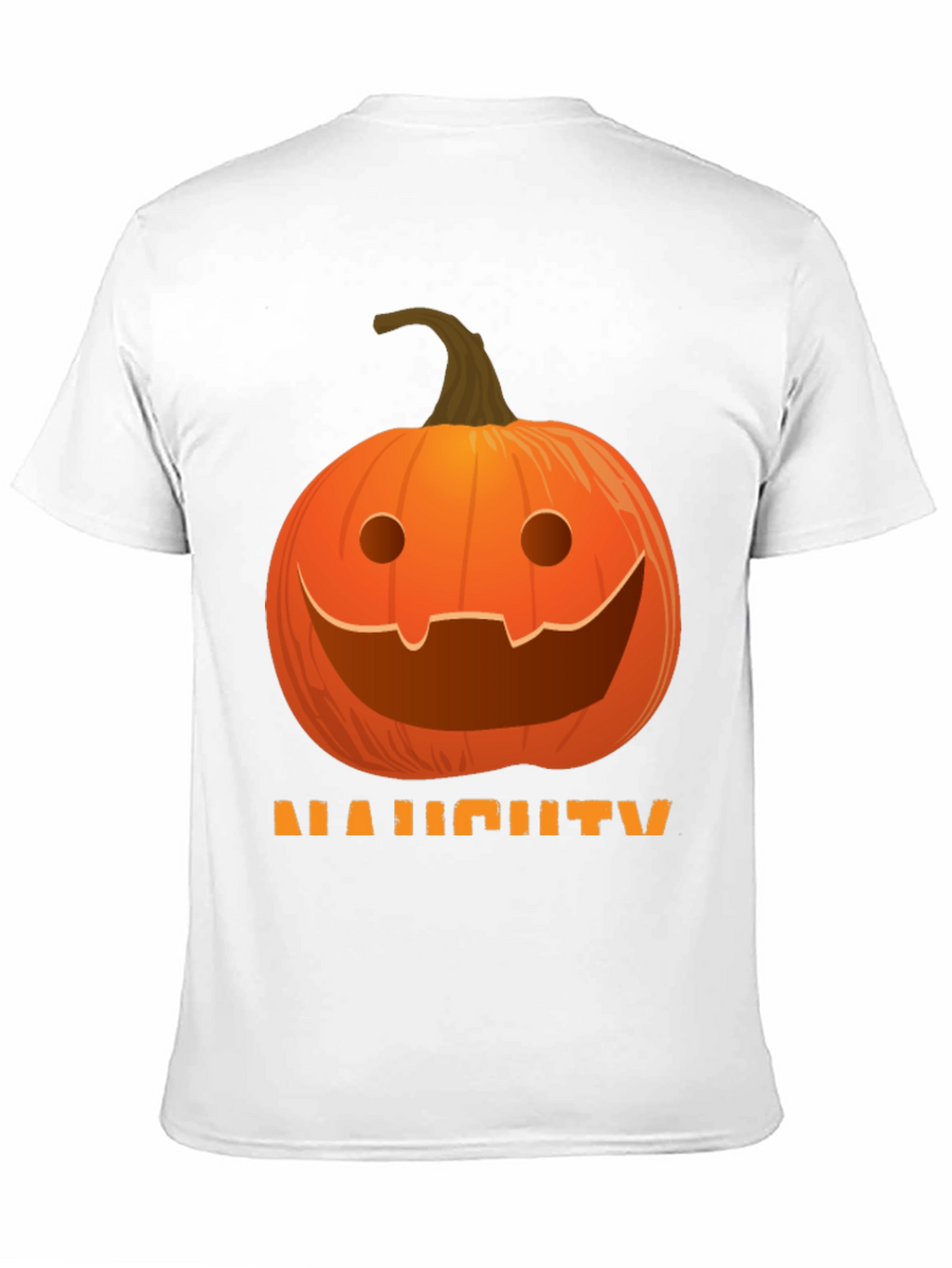 Pumpkin Naughty Halloween Graphic Tee