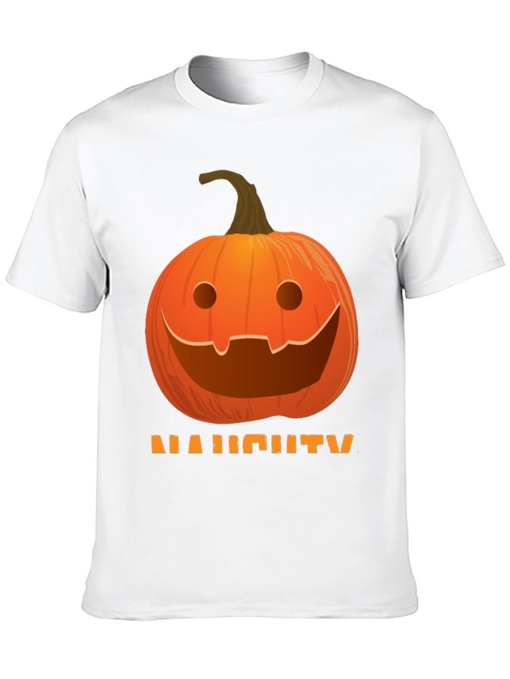 Pumpkin Naughty Halloween Graphic Tee