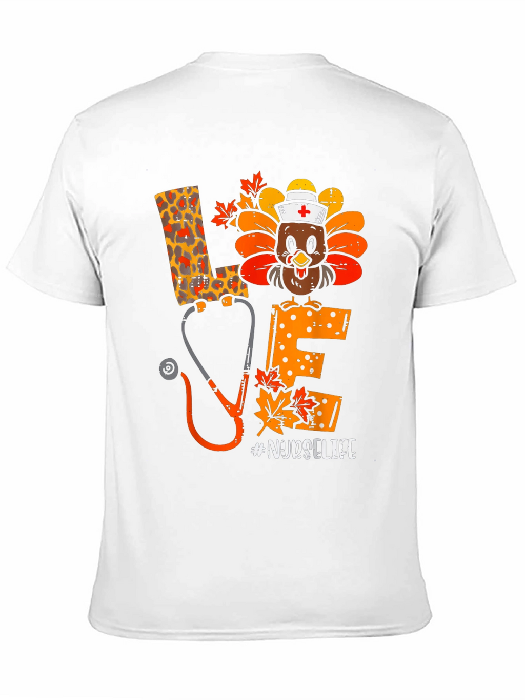 Nurse Life Thanksgiving Turkey Shirt