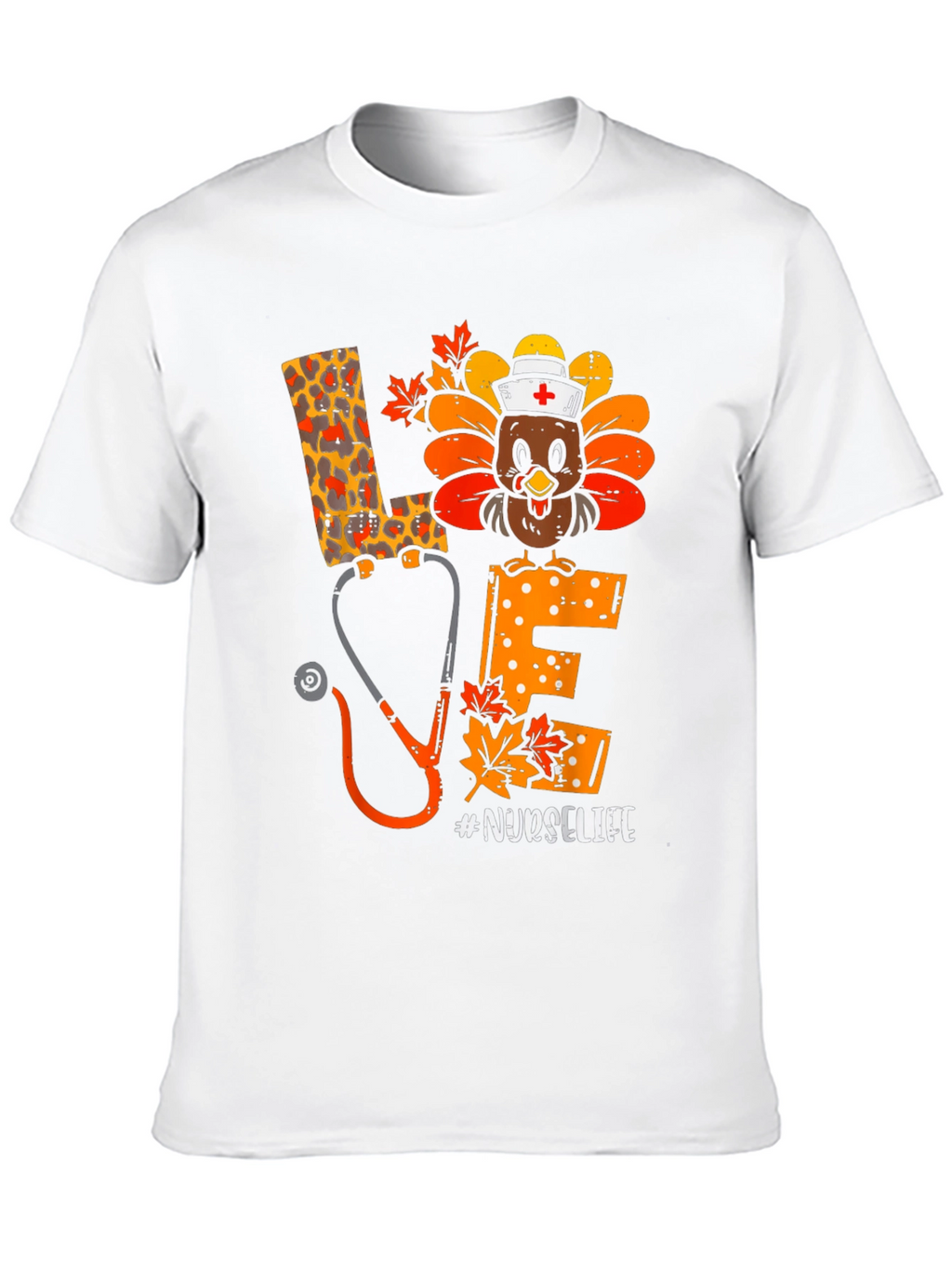 Nurse Life Thanksgiving Turkey Shirt