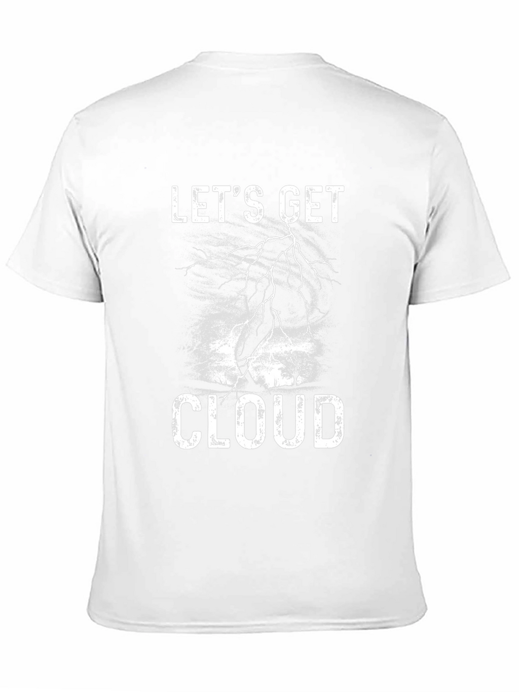 Lets Get Cloud T-Shirt Tornado Weather Graphic Tee