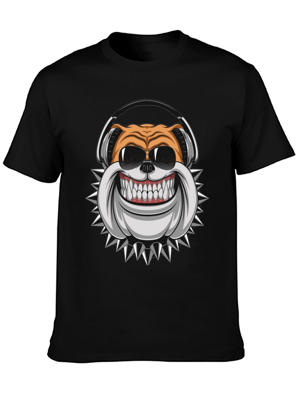 Cool Bulldog Graphic Tee