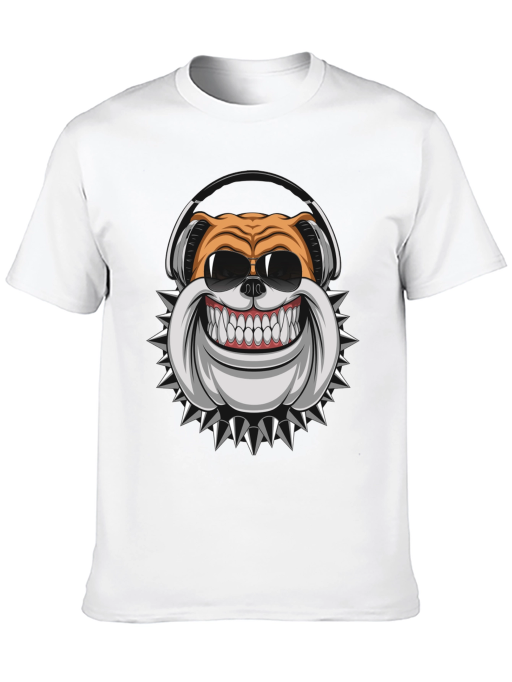 Cool Bulldog Graphic Tee
