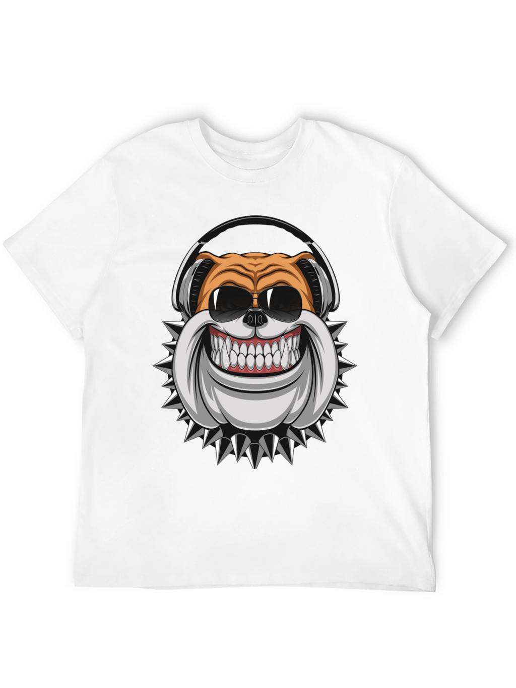 Cool Bulldog Graphic Tee