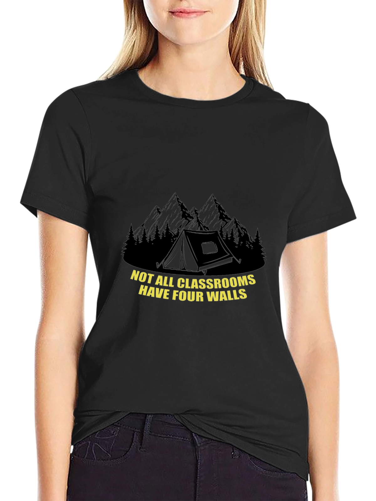 Outdoor Classroom Tee - Not All Classrooms Have Four Walls T-Shirt