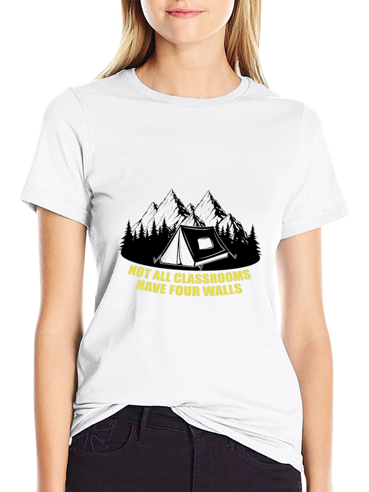 Outdoor Classroom Tee - Not All Classrooms Have Four Walls T-Shirt