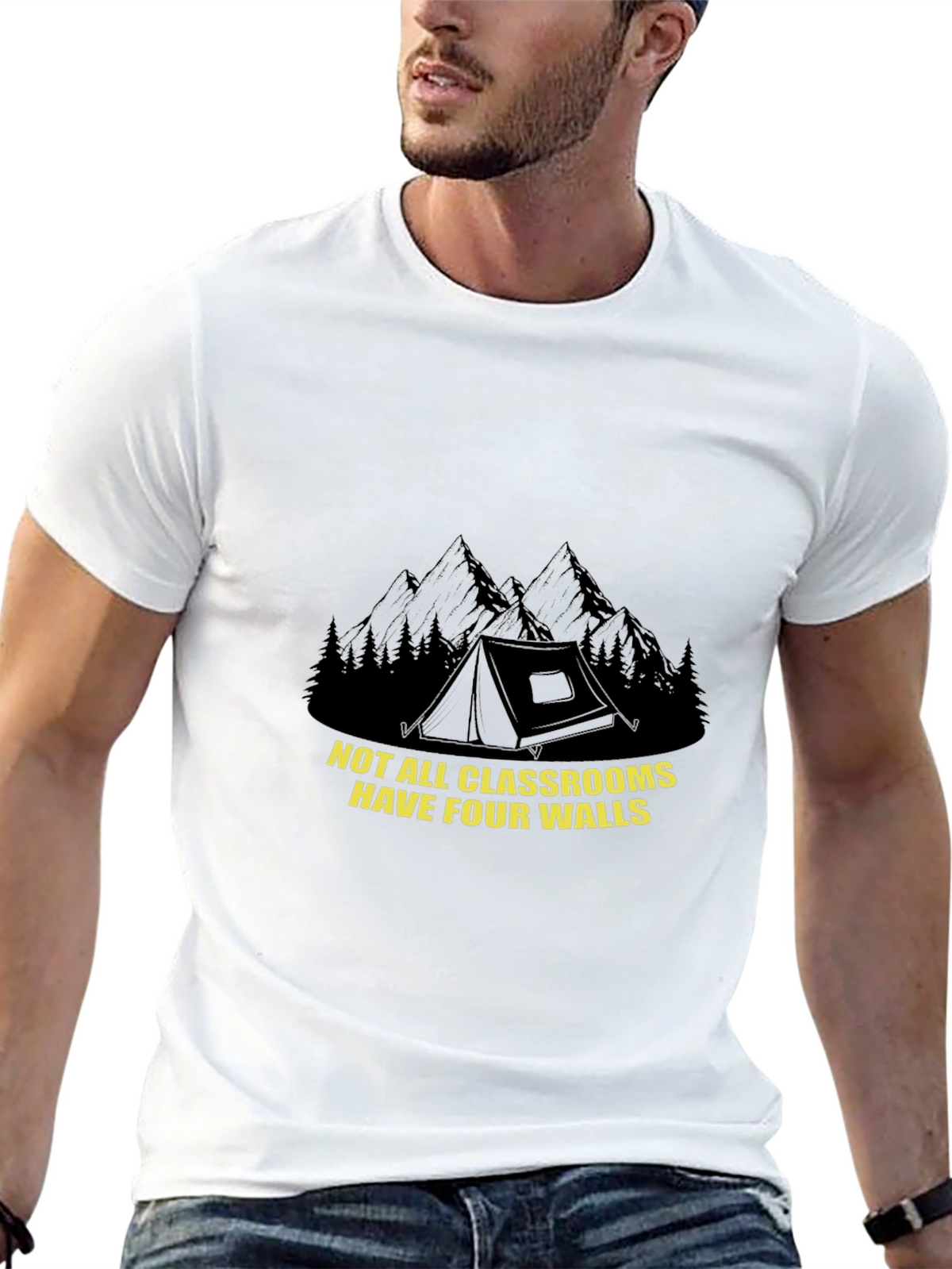 Outdoor Classroom Tee - Not All Classrooms Have Four Walls T-Shirt