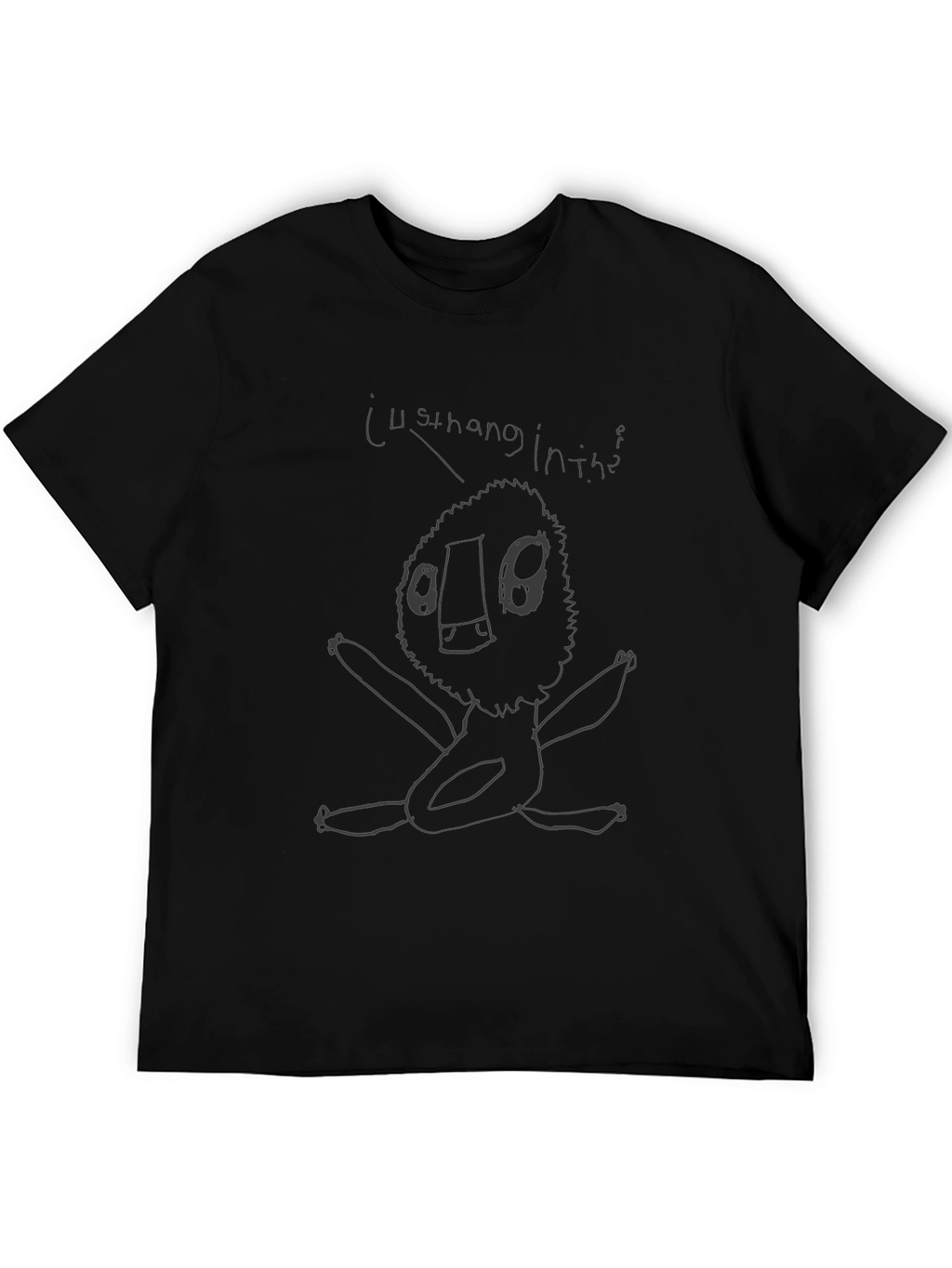 Abstract Creature Graphic T-Shirt