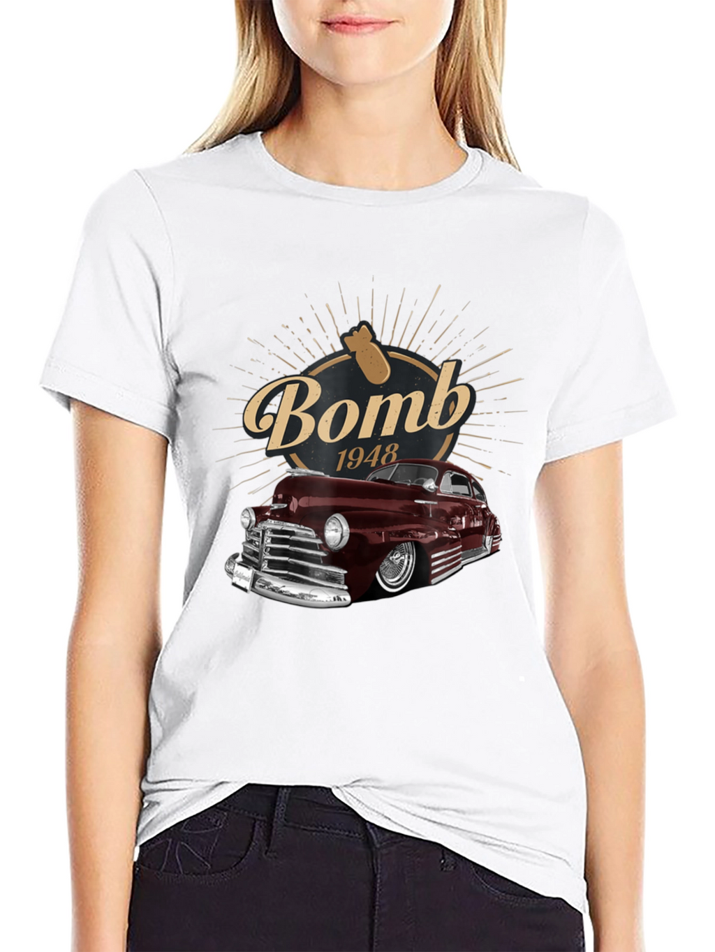 Bomb 1948 Classic Car T-Shirt