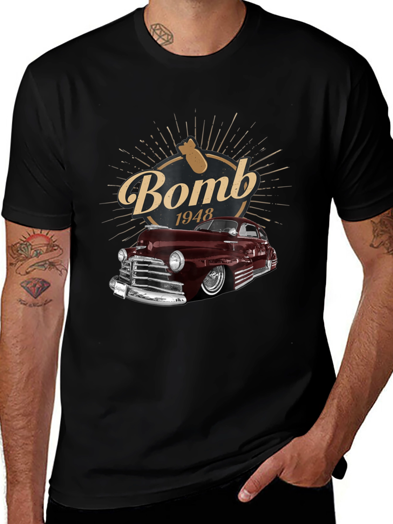 Bomb 1948 Classic Car T-Shirt