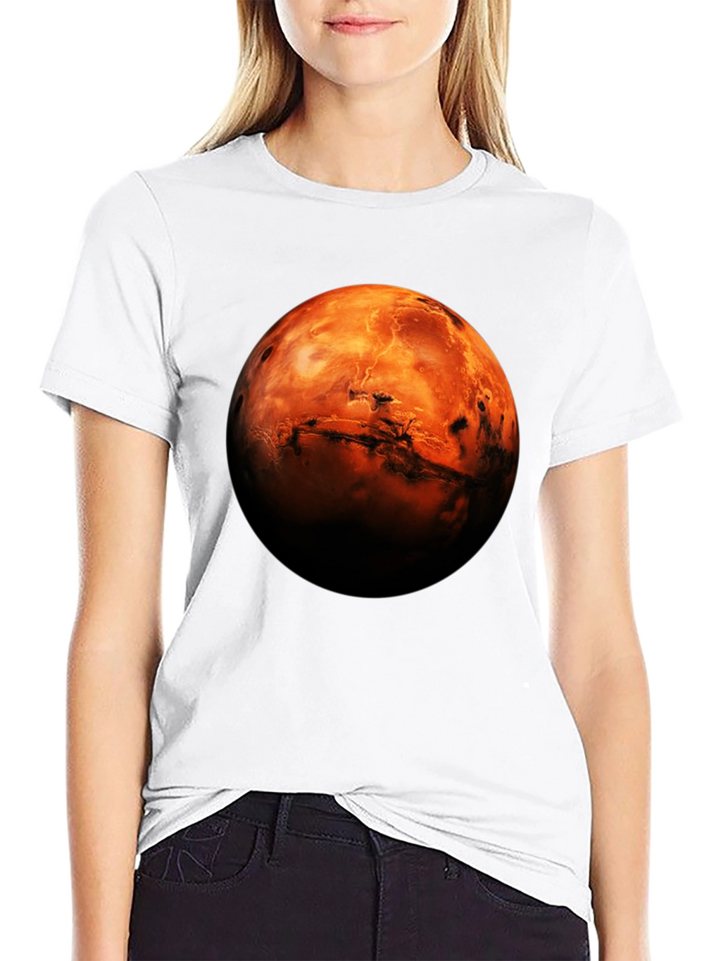 Mars Graphic T-Shirt - Space Enthusiast Tee