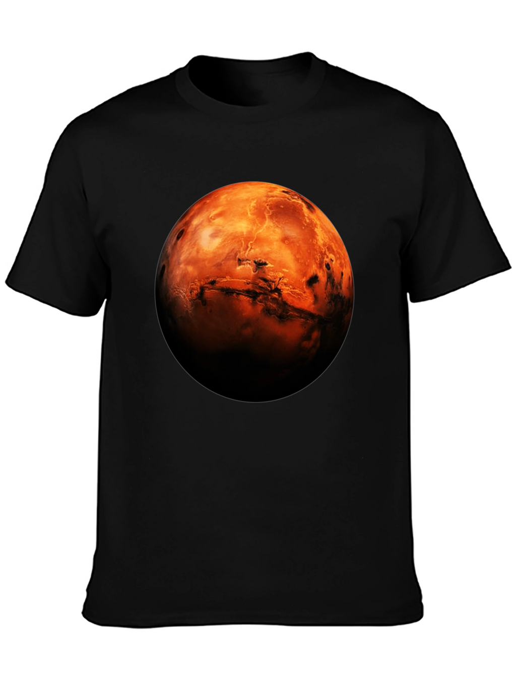 Mars Graphic T-Shirt - Space Enthusiast Tee