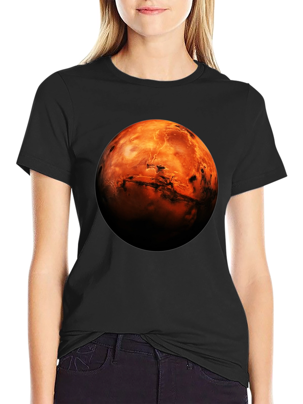 Mars Graphic T-Shirt - Space Enthusiast Tee