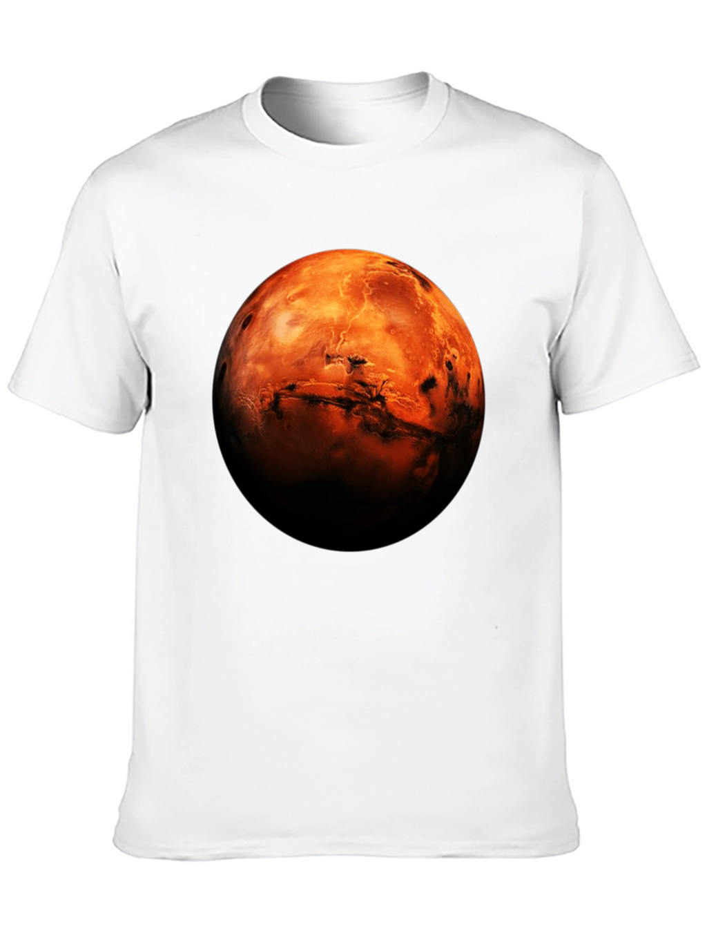 Mars Graphic T-Shirt - Space Enthusiast Tee