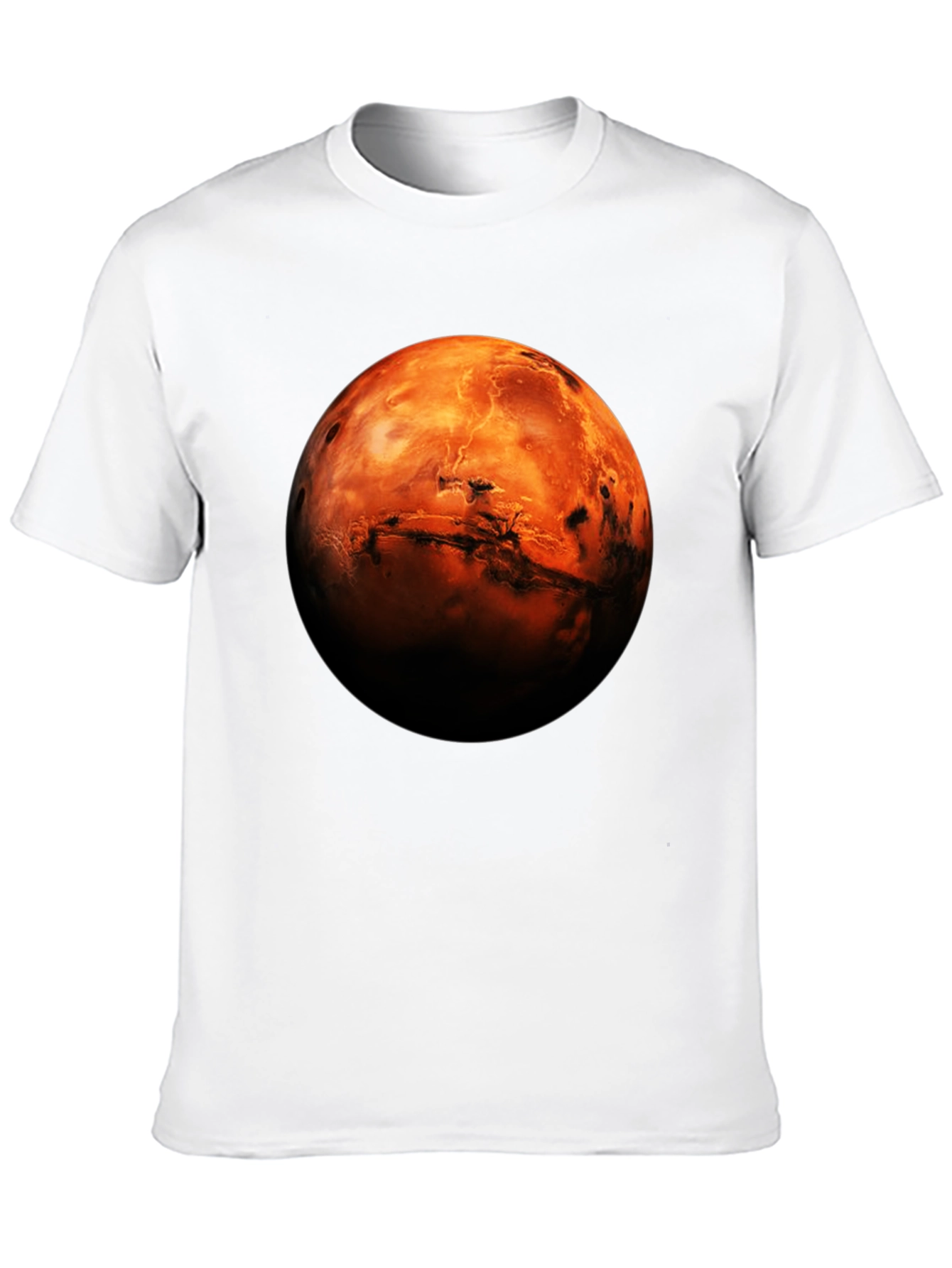 Mars Graphic T-Shirt - Space Enthusiast Tee