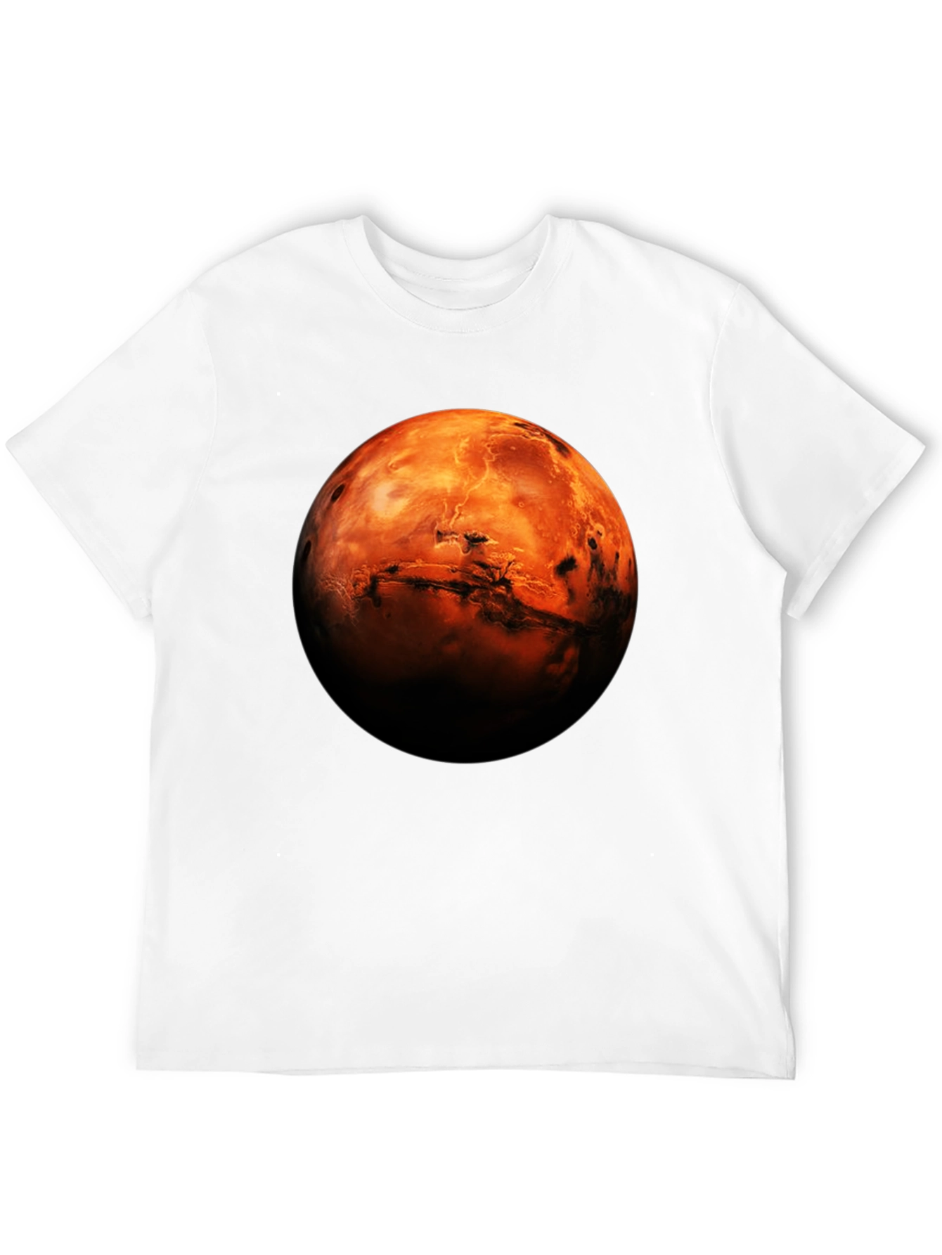 Mars Graphic T-Shirt - Space Enthusiast Tee