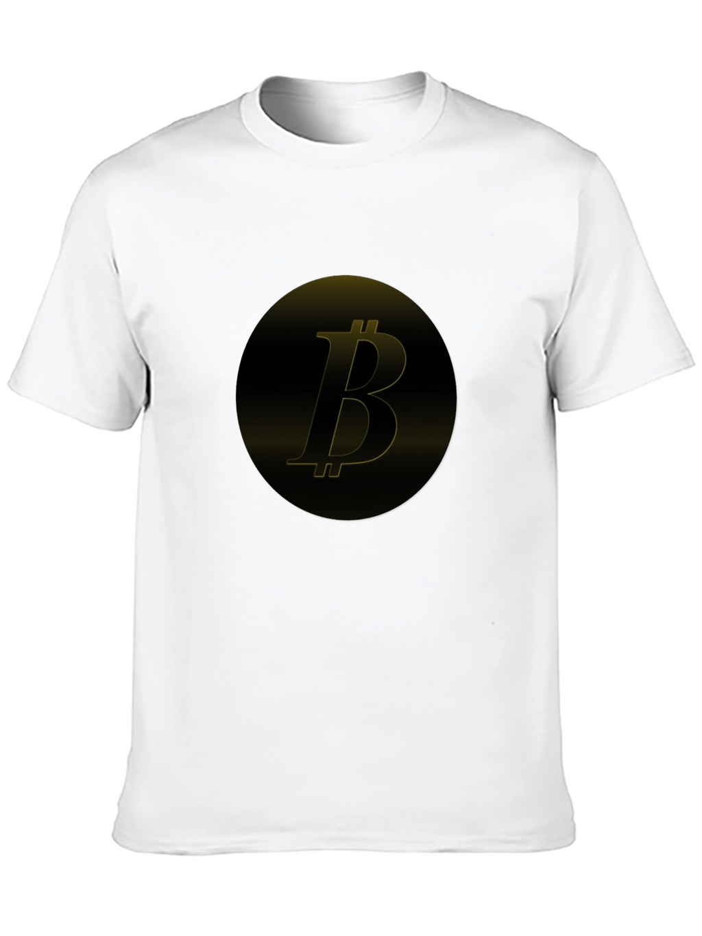 Bitcoin Logo Black T-Shirt