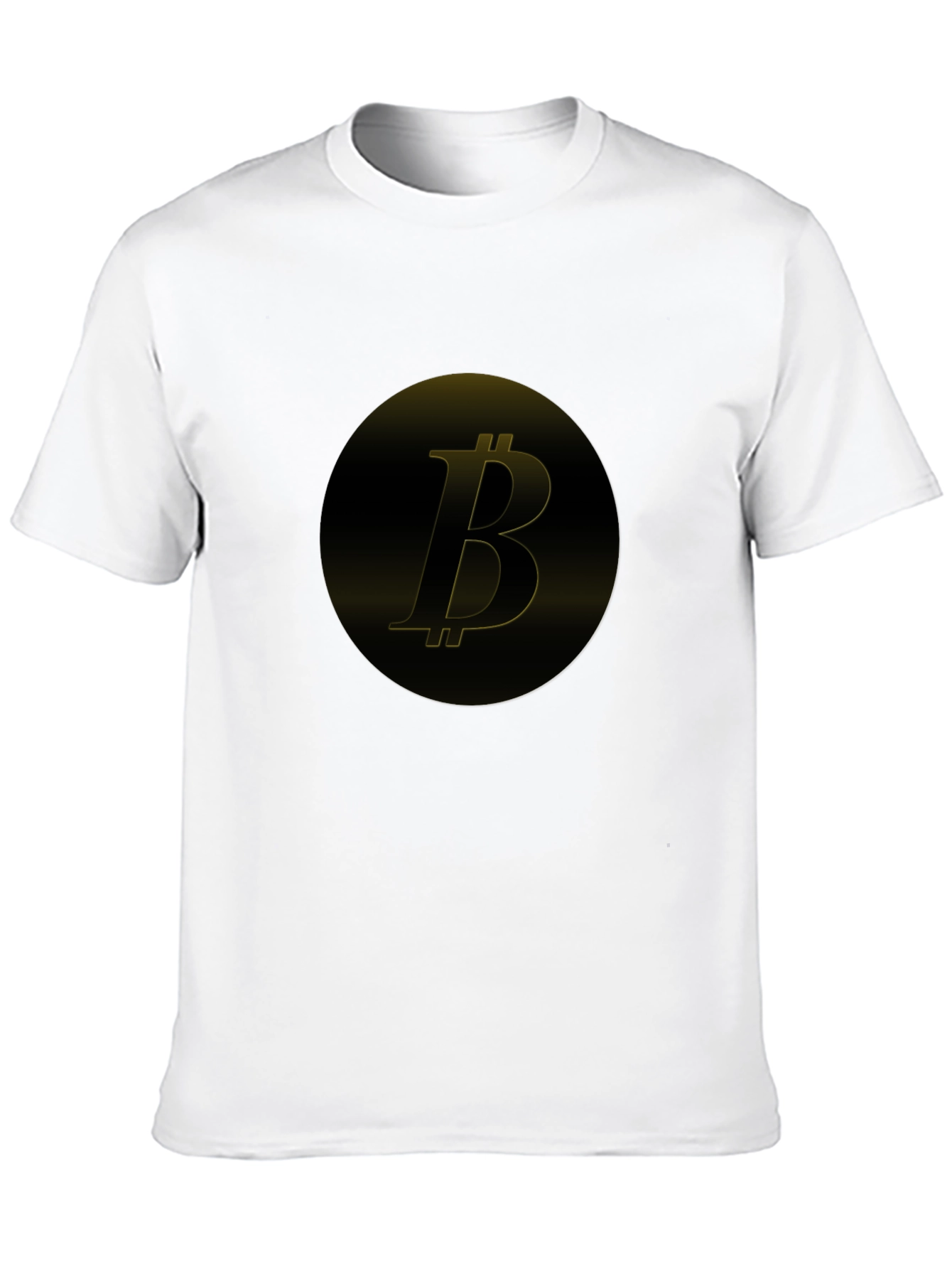 Bitcoin Logo Black T-Shirt