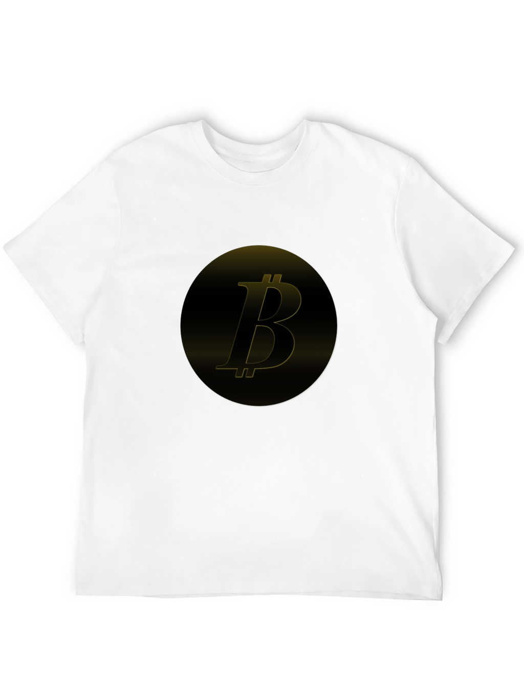 Bitcoin Logo Black T-Shirt