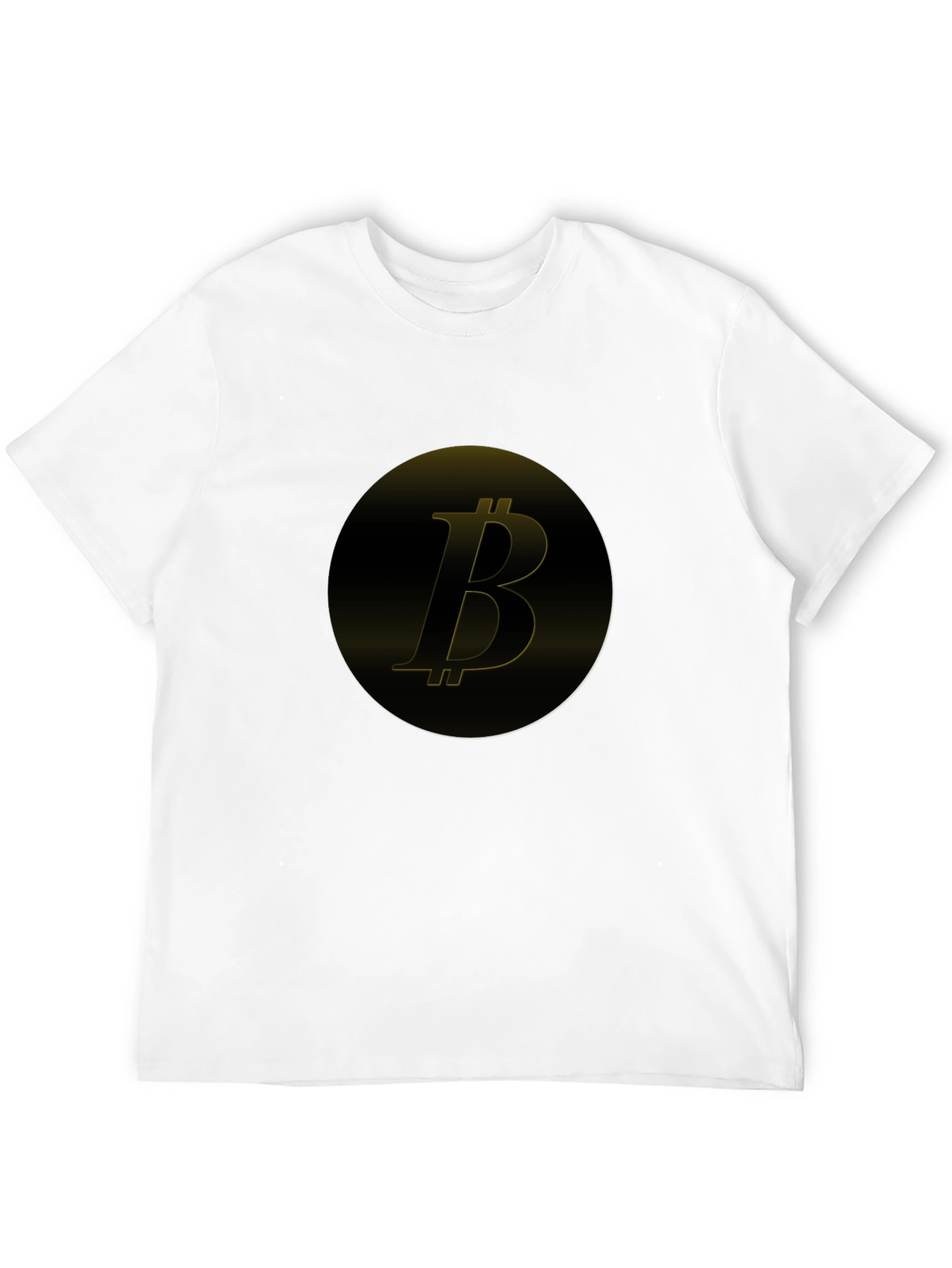 Bitcoin Logo Black T-Shirt