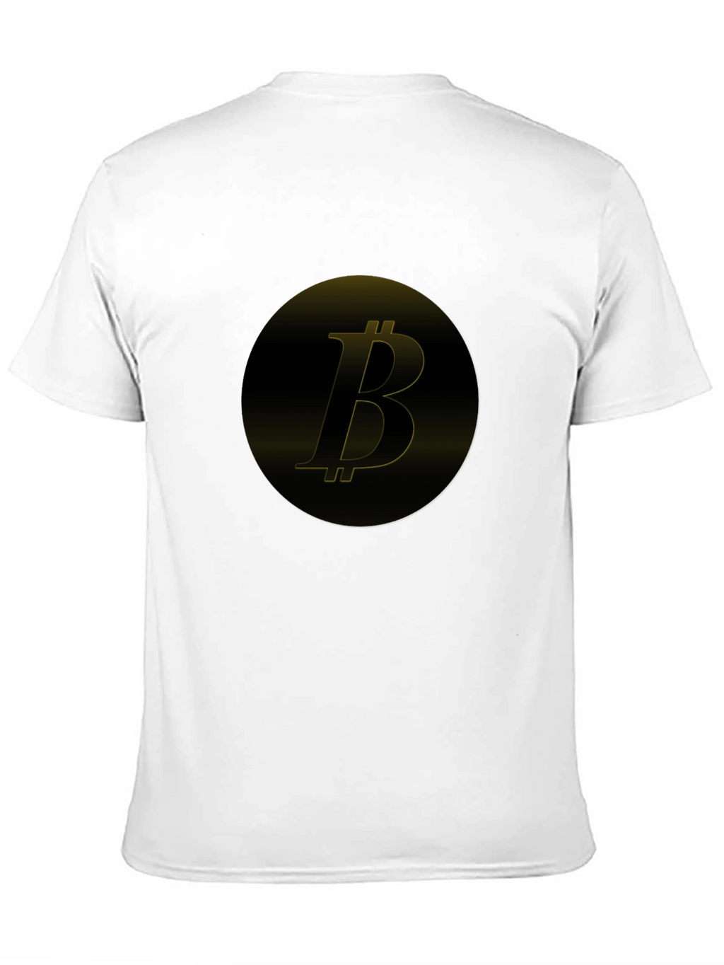 Bitcoin Logo Black T-Shirt