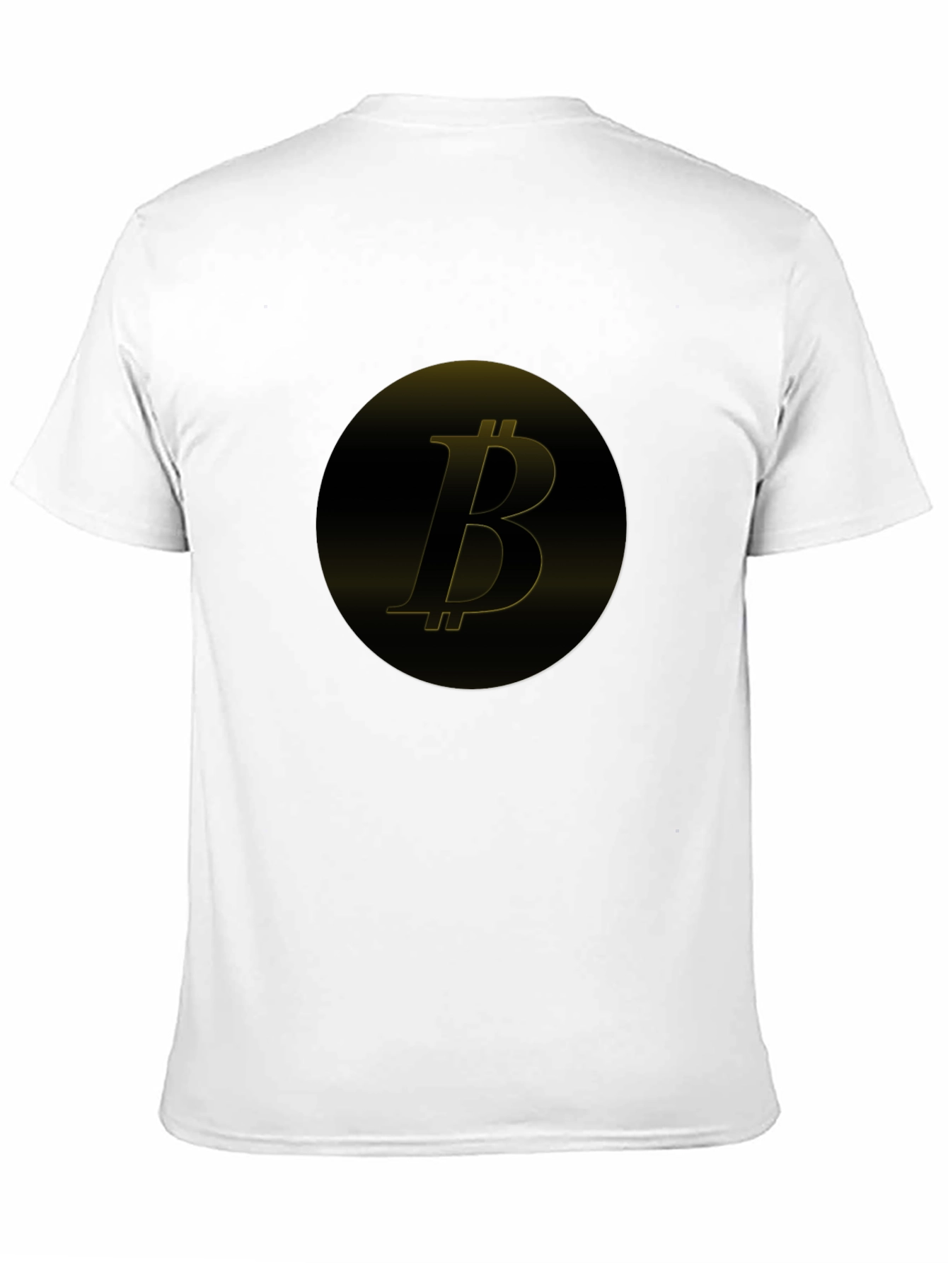 Bitcoin Logo Black T-Shirt