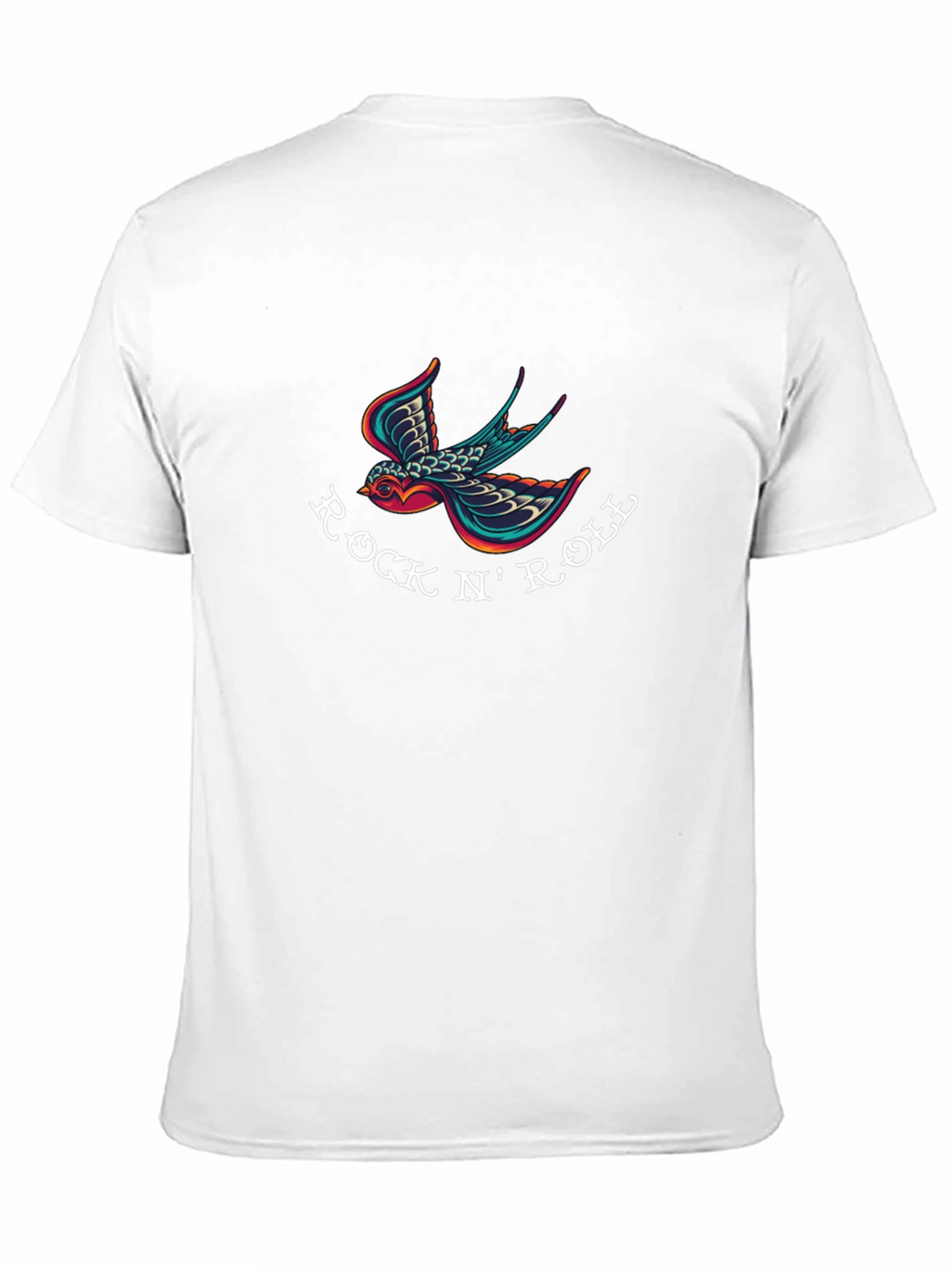 Rock N Roll Bird T-Shirt - Classic Design