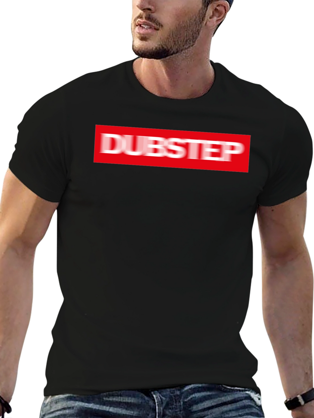 Dubstep Graphic Tee - Mens Black T-Shirt