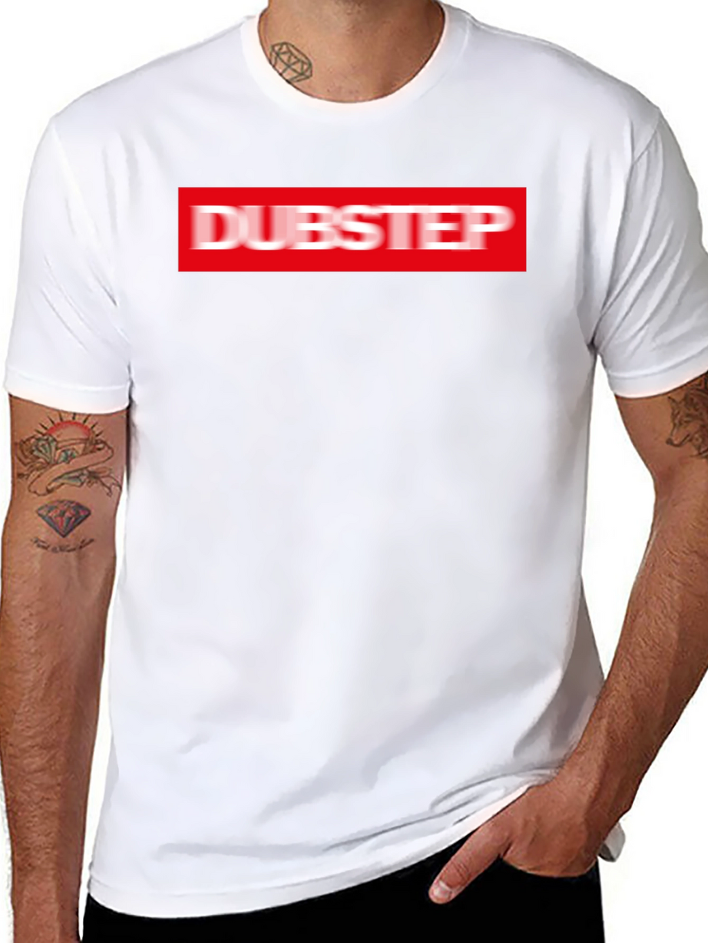 Dubstep Graphic Tee - Mens Black T-Shirt