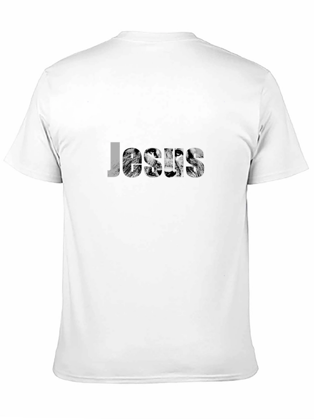 Jesus Lion Graphic Black T-Shirt