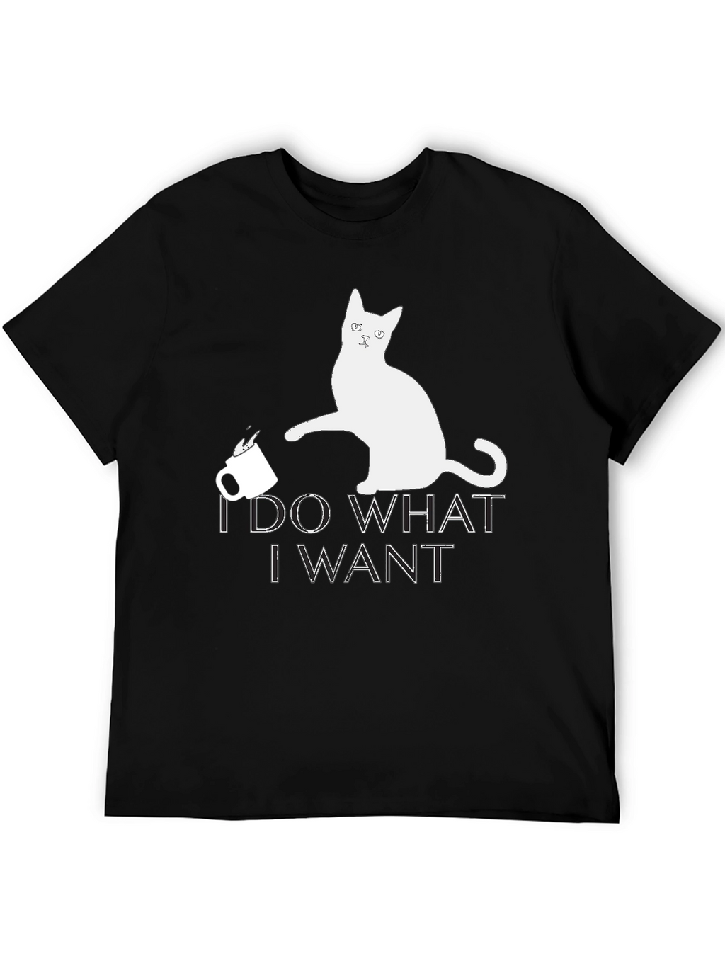 I Do What I Want Cat T-Shirt