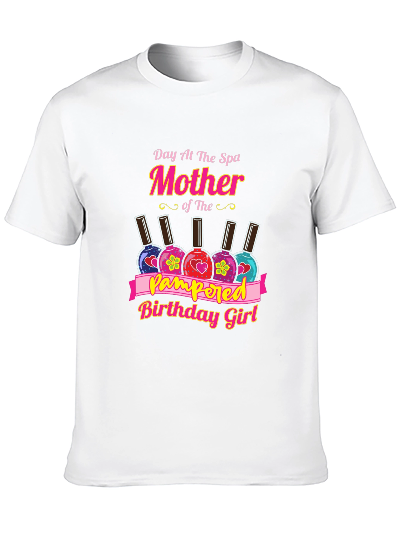 Day at the Spa Mother Birthday Girl T-Shirt