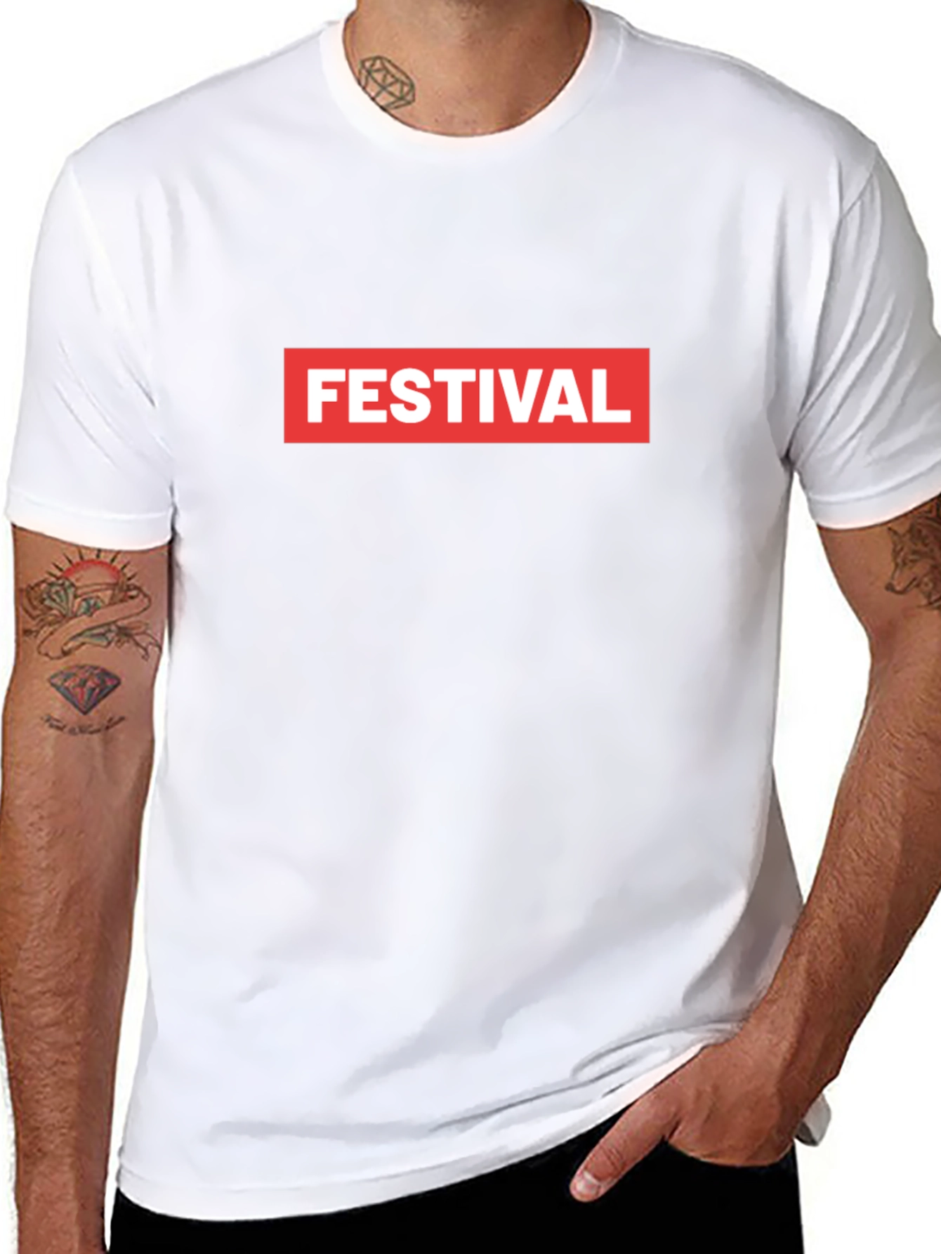 Festival Graphic Tee - Bold Statement T-Shirt