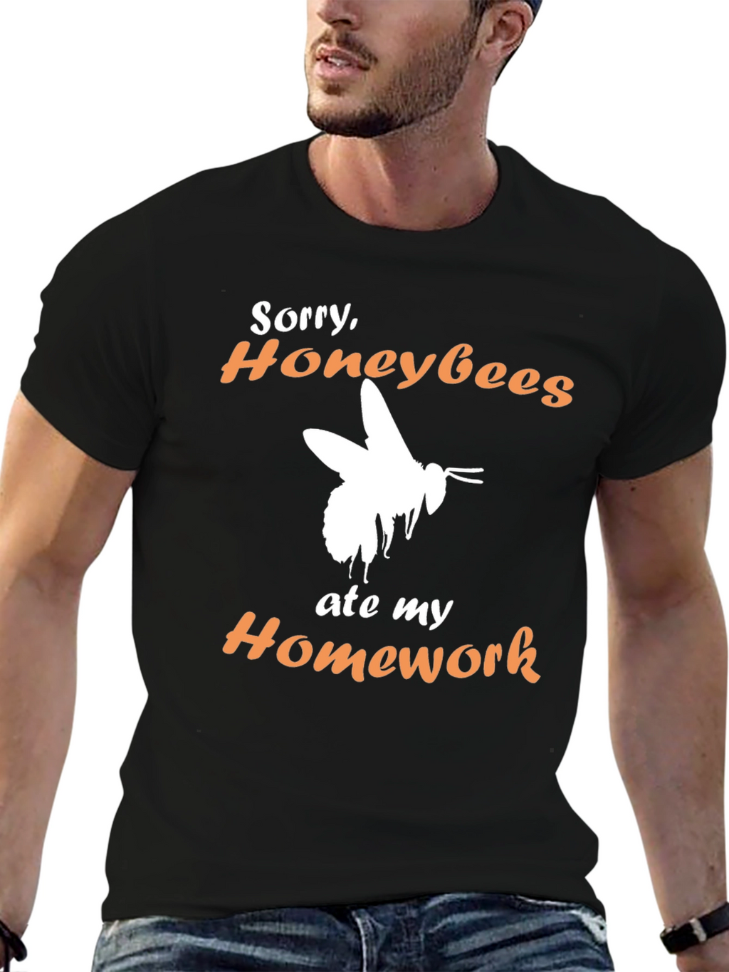Honeybees Ate My Homework - Funny T-Shirt