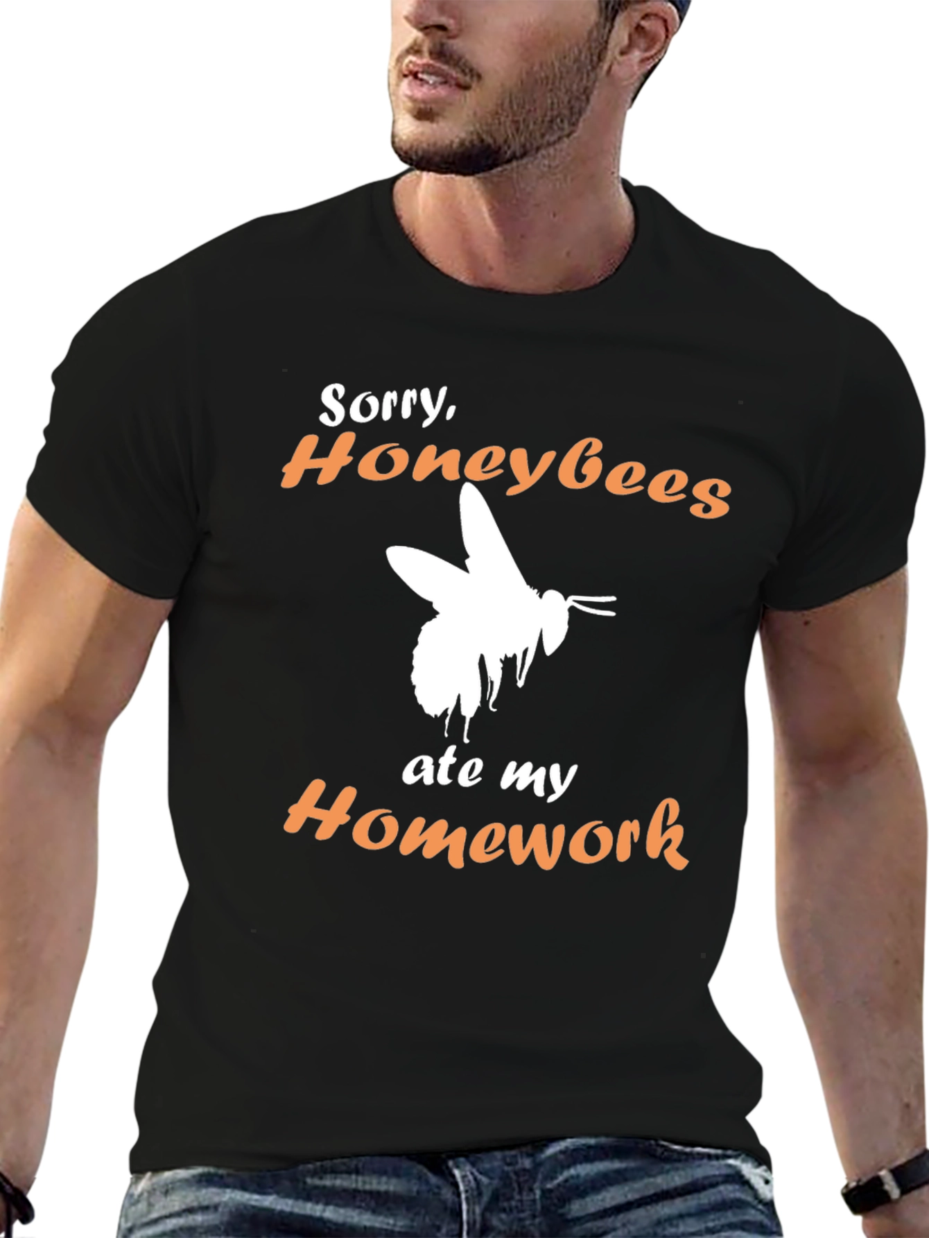 Honeybees Ate My Homework - Funny T-Shirt