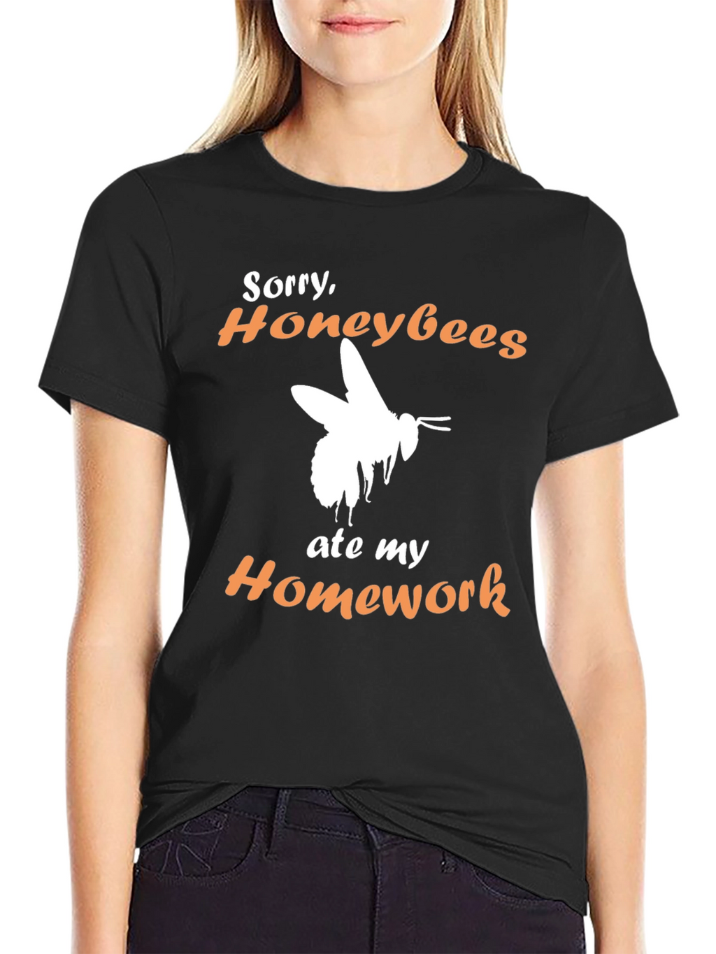 Honeybees Ate My Homework - Funny T-Shirt
