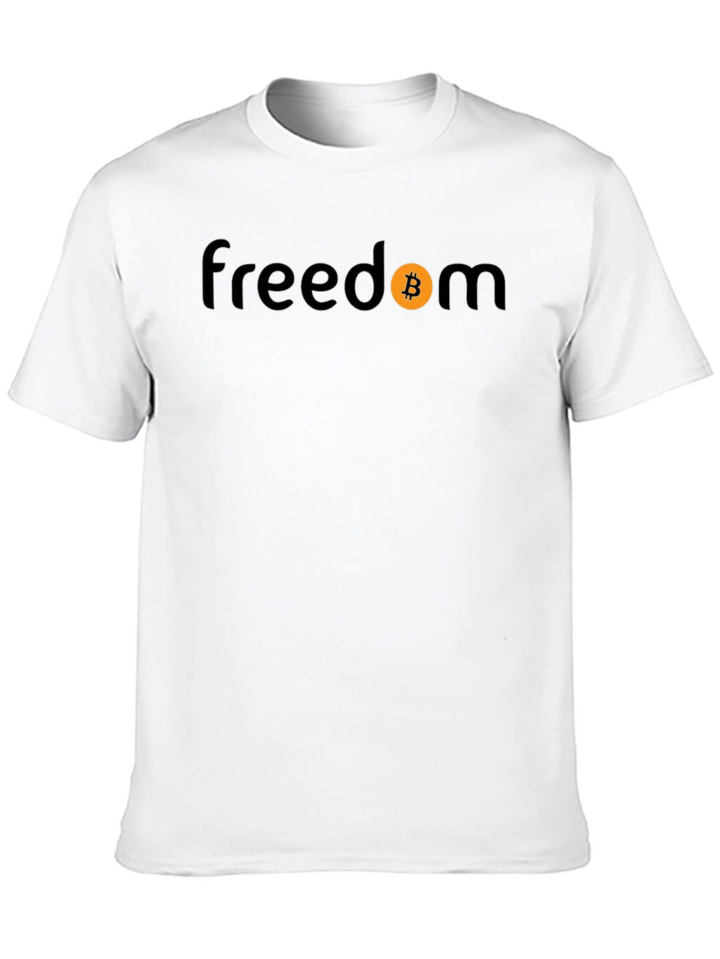 Bitcoin Freedom Black T-Shirt
